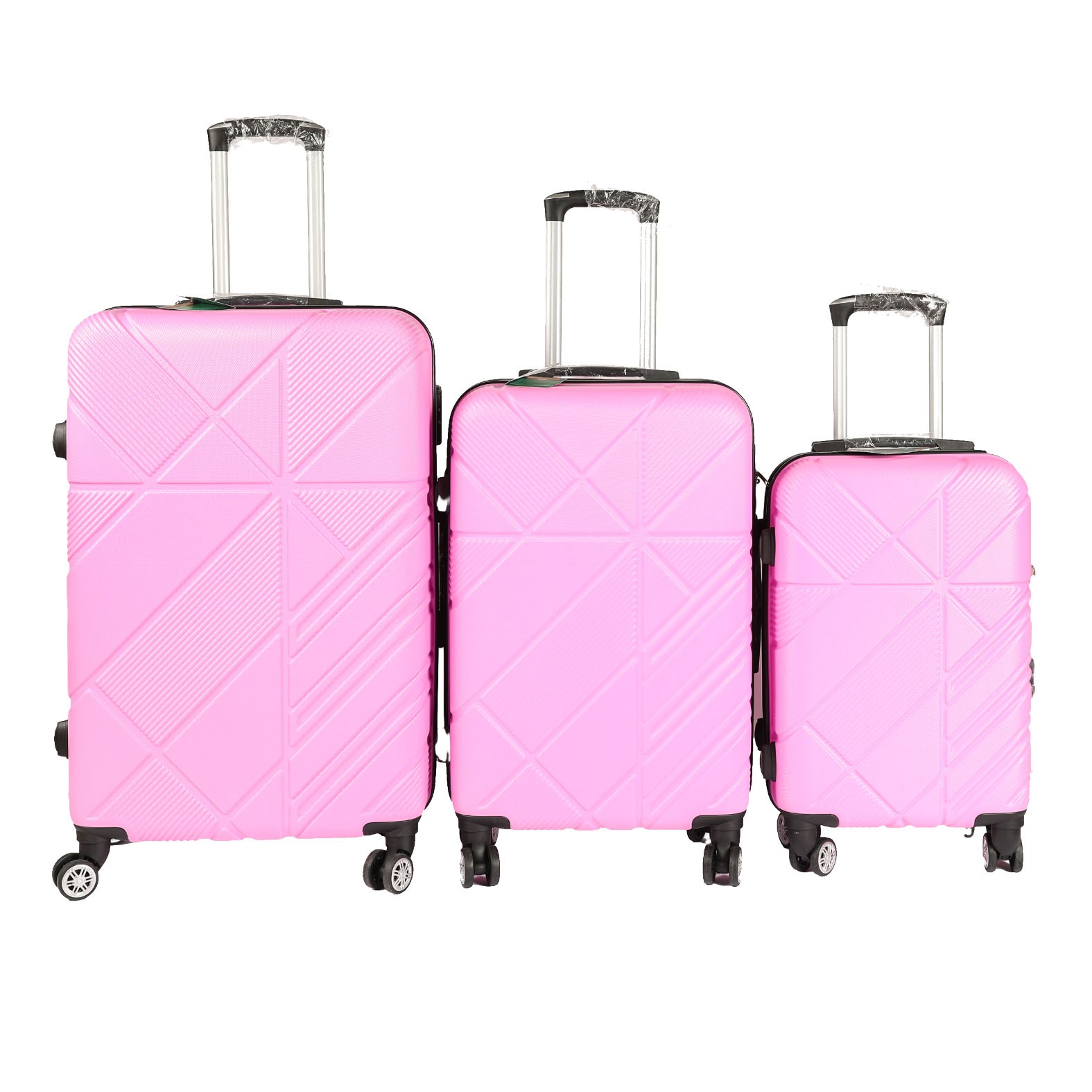 Kick Enjoy Set kofera Andalus, 3 komada, Roze