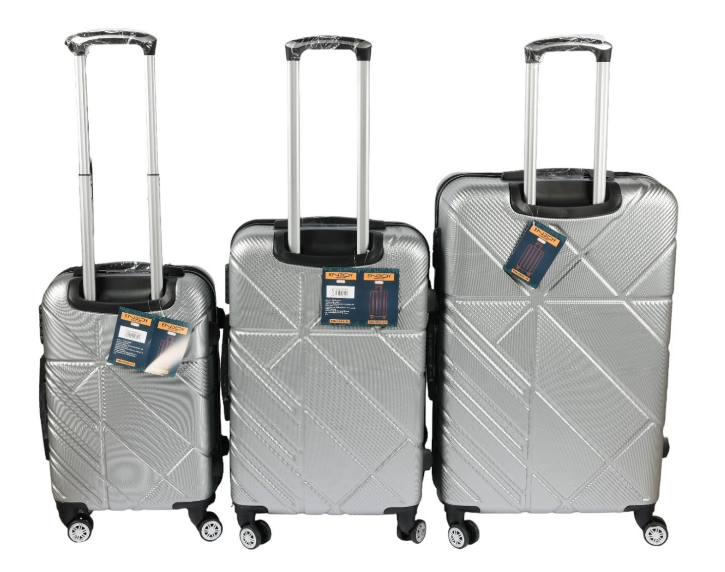 Kick Enjoy Set kofera Andalus, 3 komada, Siva