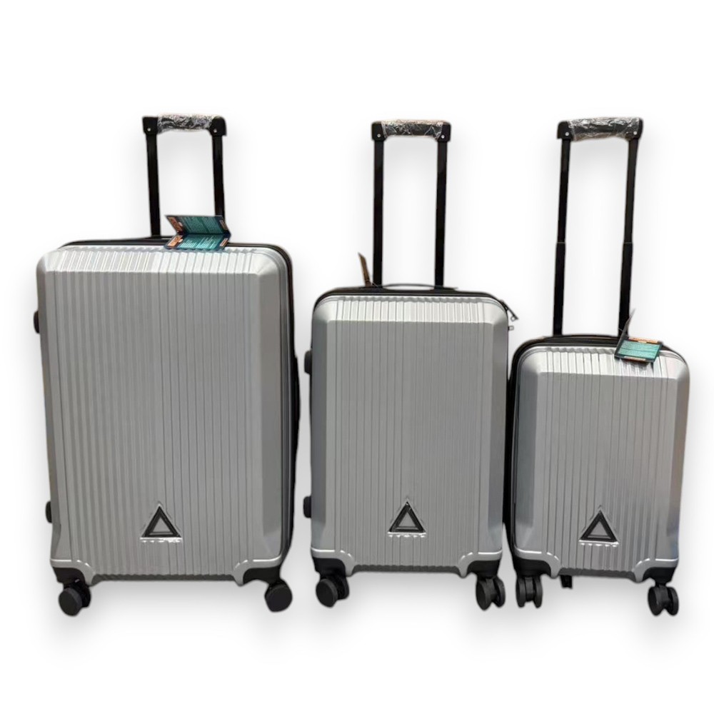 Kick Enjoy Set kofera Bermud, 3 komada, Sivi