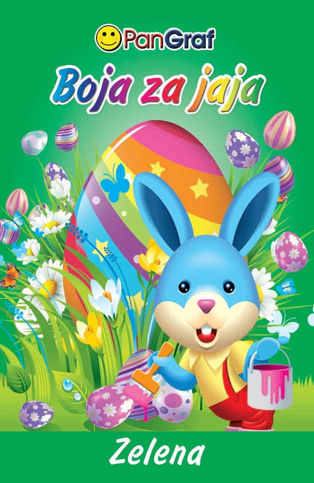 Boja za uskršnja jaja zelena