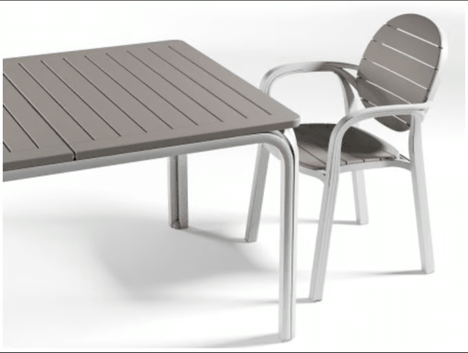 Stolica Rumba Krem-bela