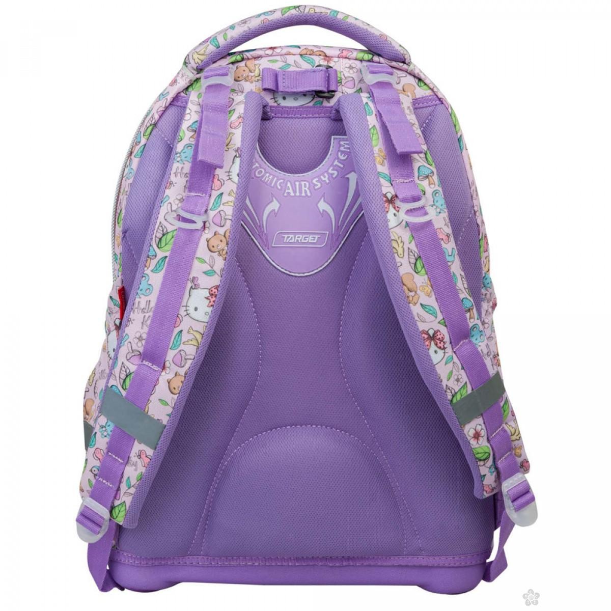 Ranac za devojčice Superlight friends of nature, Lavanda