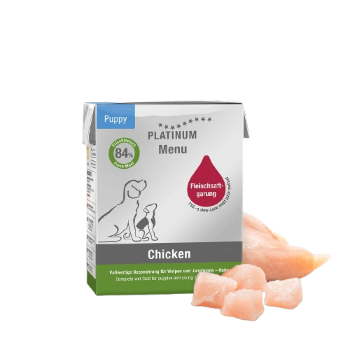 PLATINUM Hrana za pse Menu Puppy Chicken, 185g
