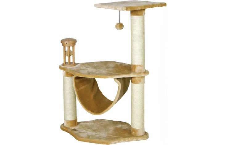 FLAMINGO Penjalica za mačke Arpont, 62x37x86cm, Bež