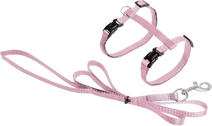 FLAMINGO Am za mačke Artsportiv Plus, Sa povocem, 10mm/110cm, Roze