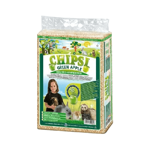 CHIPSI Piljevina za glodare Green Apple, 1kg