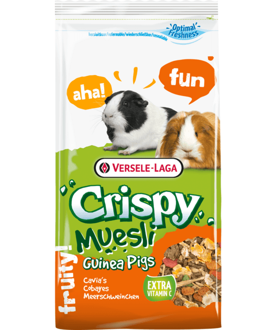Versele Laga Crispy muesli Guinea Pigs Hrana za morsko prase, 20kg