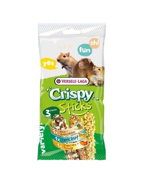 Versele Laga Crispy Sticks Omnivore Variety Poslastica za glodare, 160g