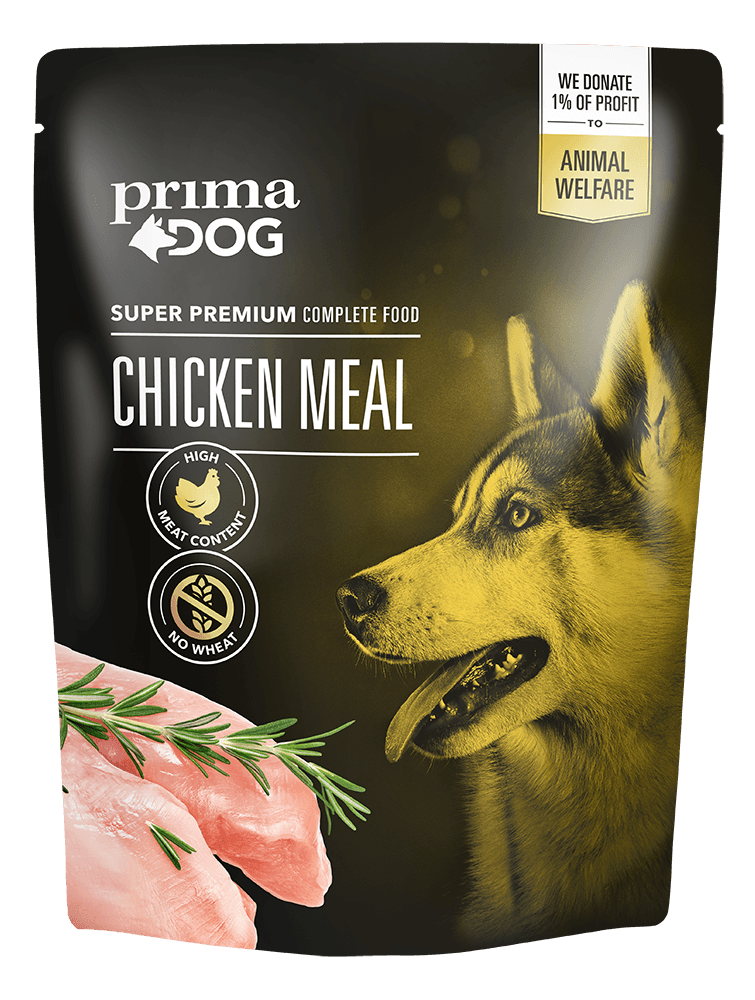 PRIMA DOG Ukusan obrok sa piletinom 260g