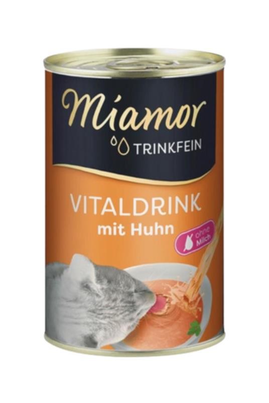 MIAMOR Vlažna hrana za mačke Vital Drink Piletina 135ml