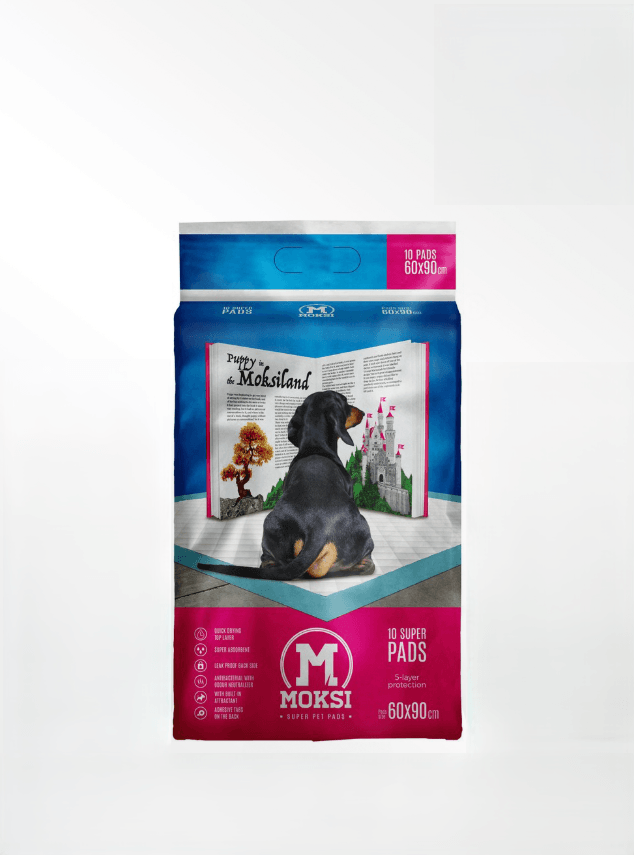 MOKSI Prostirka za pse 60x90cm, 10 komada
