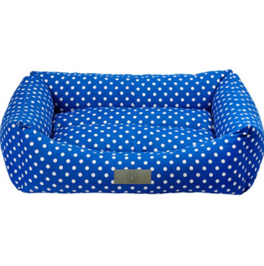 MOKSI Krevet za pse i mačke Makaron L VR02, 90x70x22cm, Plavi