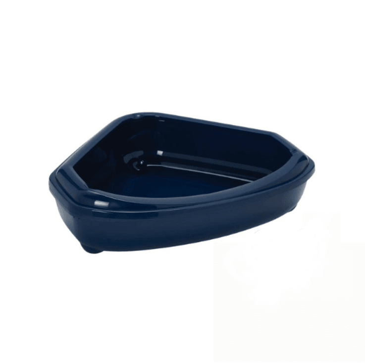 MODERNA Toalet za mačke Corner Tray, Ugaoni, Teget