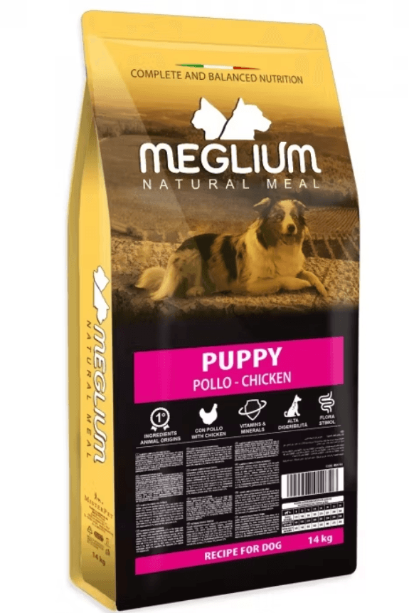 Mister pet Suva hrana za pse Meglium Adult, Piletina, 14 kg
