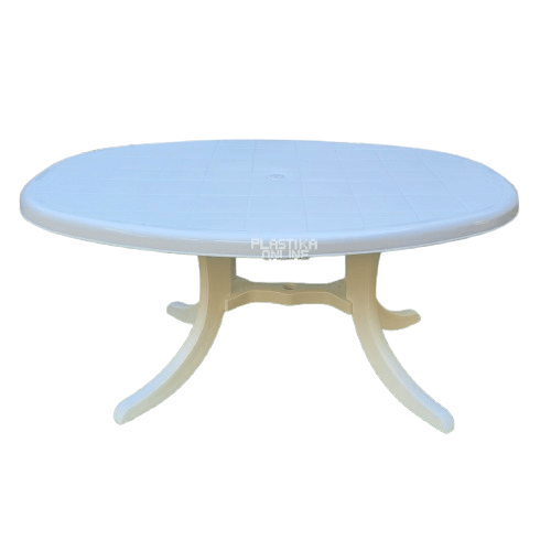 Sanja IPPI Plastični sto Orlando 140 cm, Beli