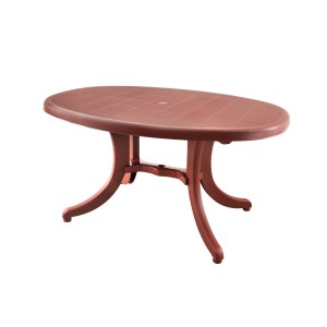 Sanja IPPI Plastični sto Orlando 140 cm, Moka