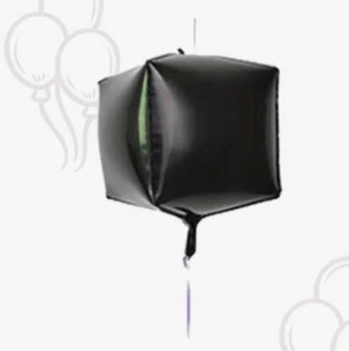 Prestige Folija balon Kockasti, Crni,  56cm