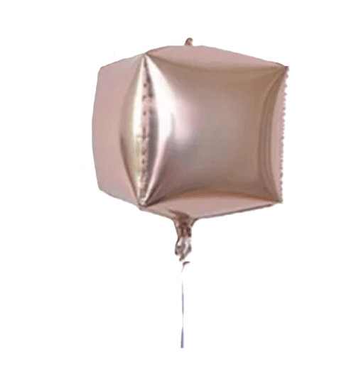 Prestige Folija balon Kockasti, Rose gold,  56cm