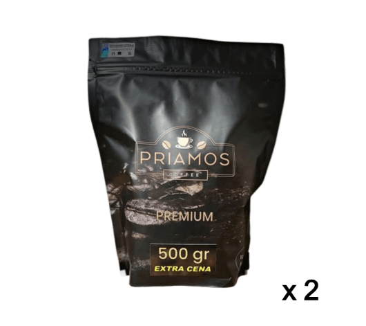 Priamos Kafa Premium, 2x500 gr