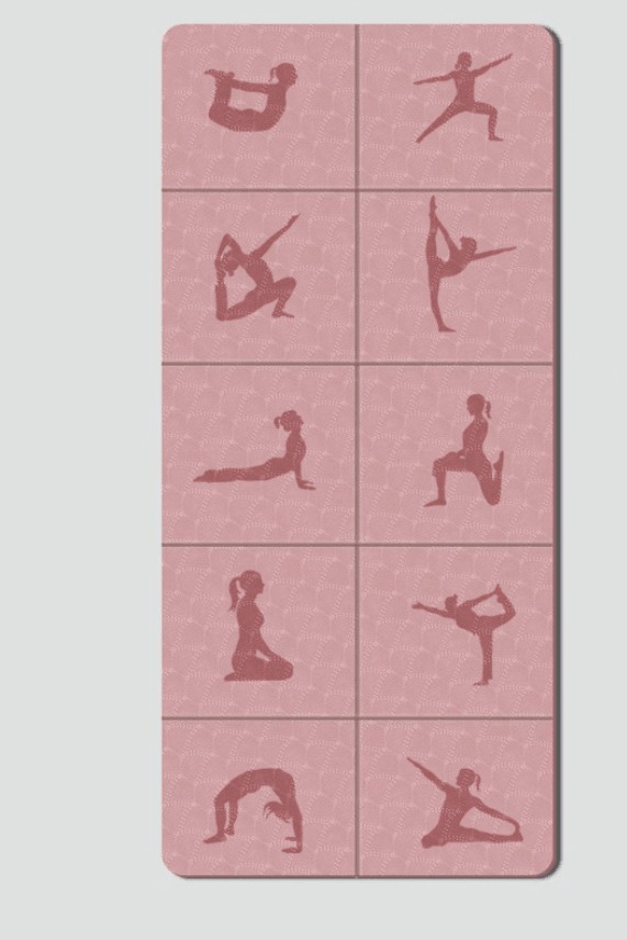 PRVA RUKA SHOP Prostirka za jogu Roze