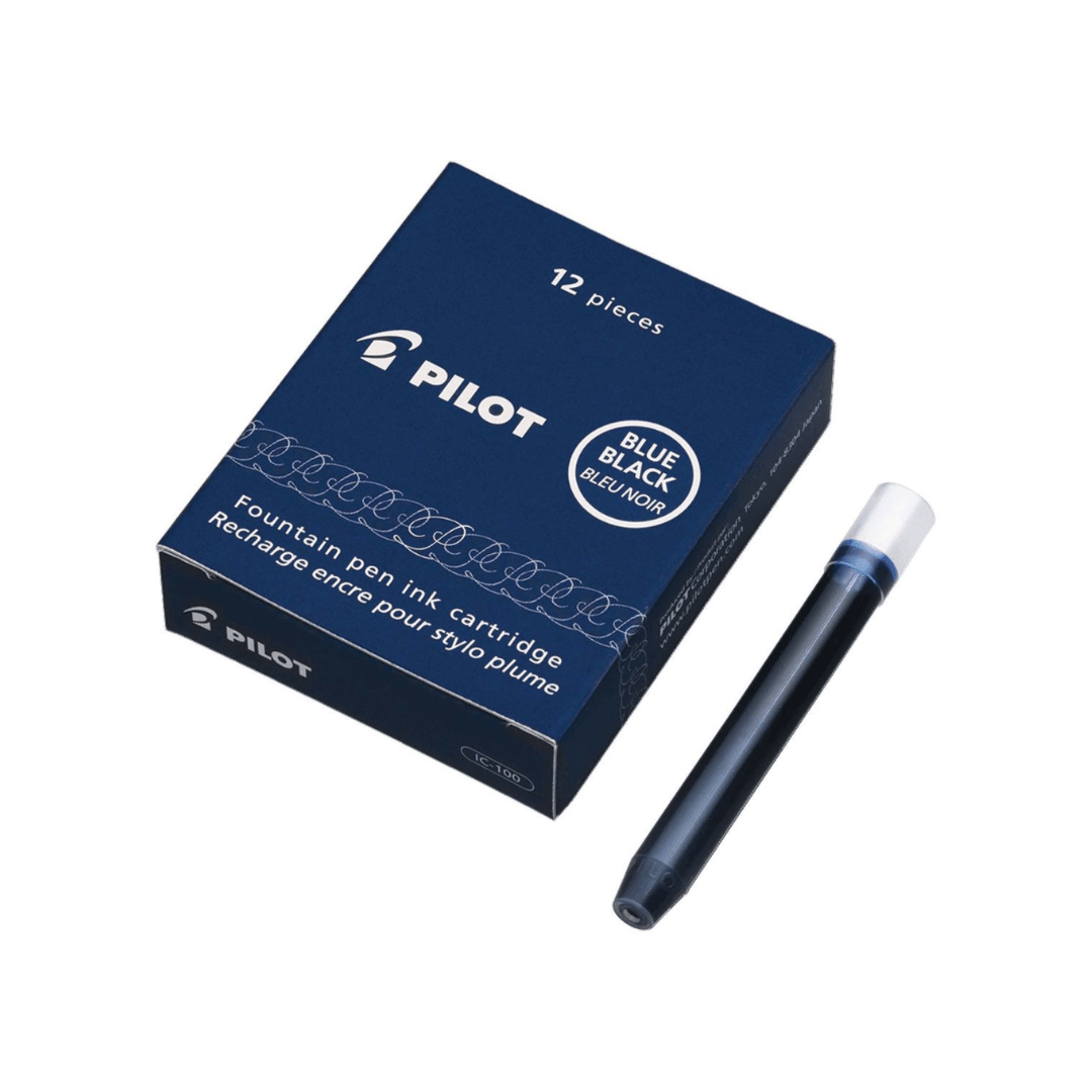 PILOT Patrone za naliv pero IC-100, 12 komada, Tamnoplave
