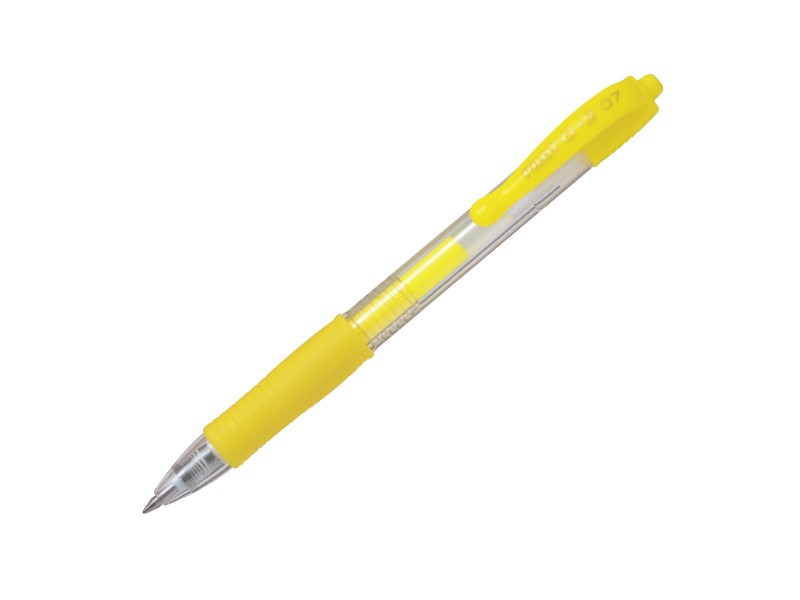 PILOT Roler olovka G-2 0,7, Žuta