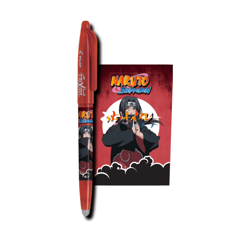 PILOT Roler olovka Naruto Frixion ball clicker, 0.7, Crvena