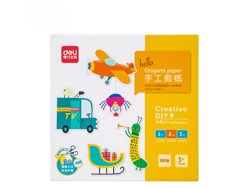 DELI Set za seckanje sa makazama Objekti 74802