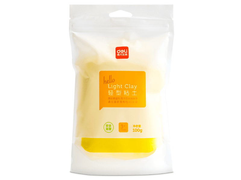 Deli Masa za moDeliranje 67841 ZL, 100g, Žuta