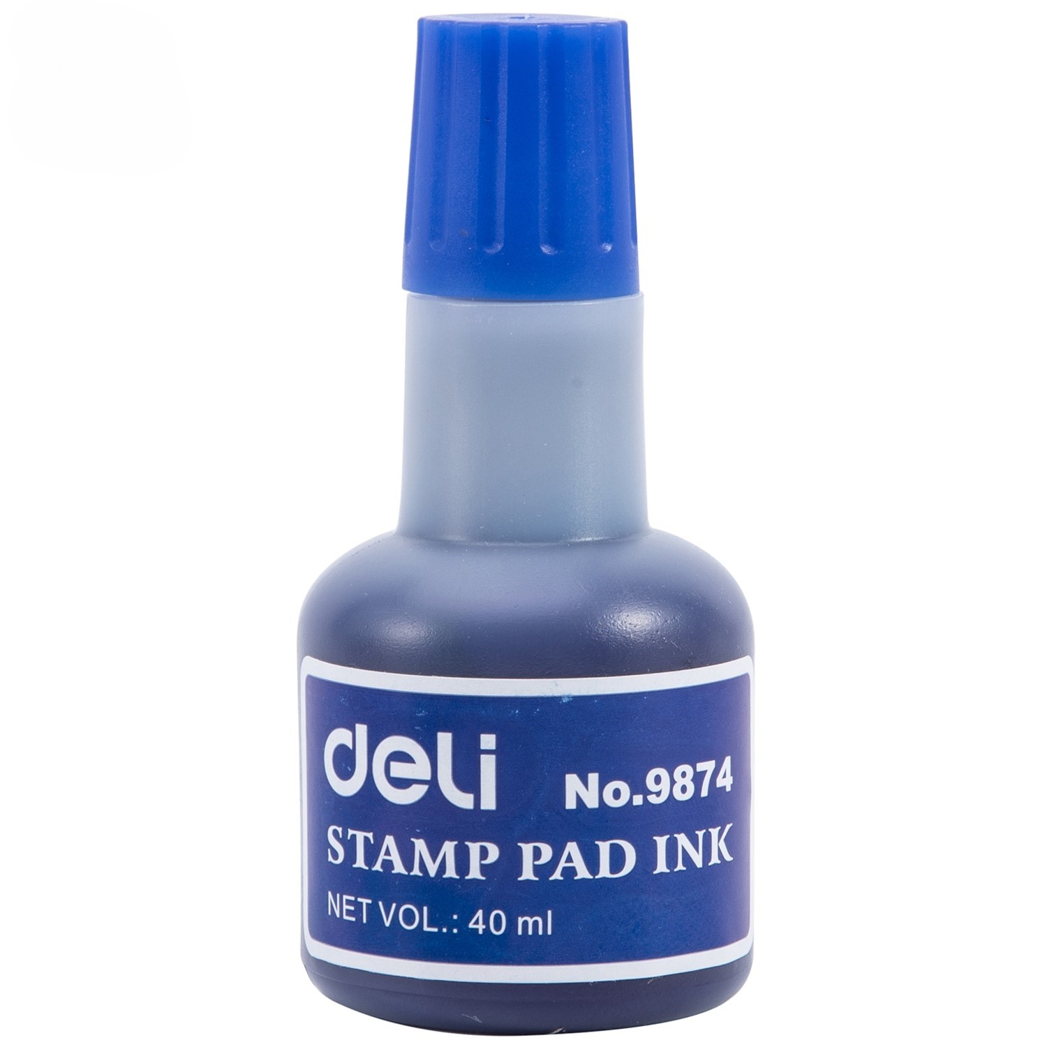 Deli Boja za pečat E9874, 40ml, Plava