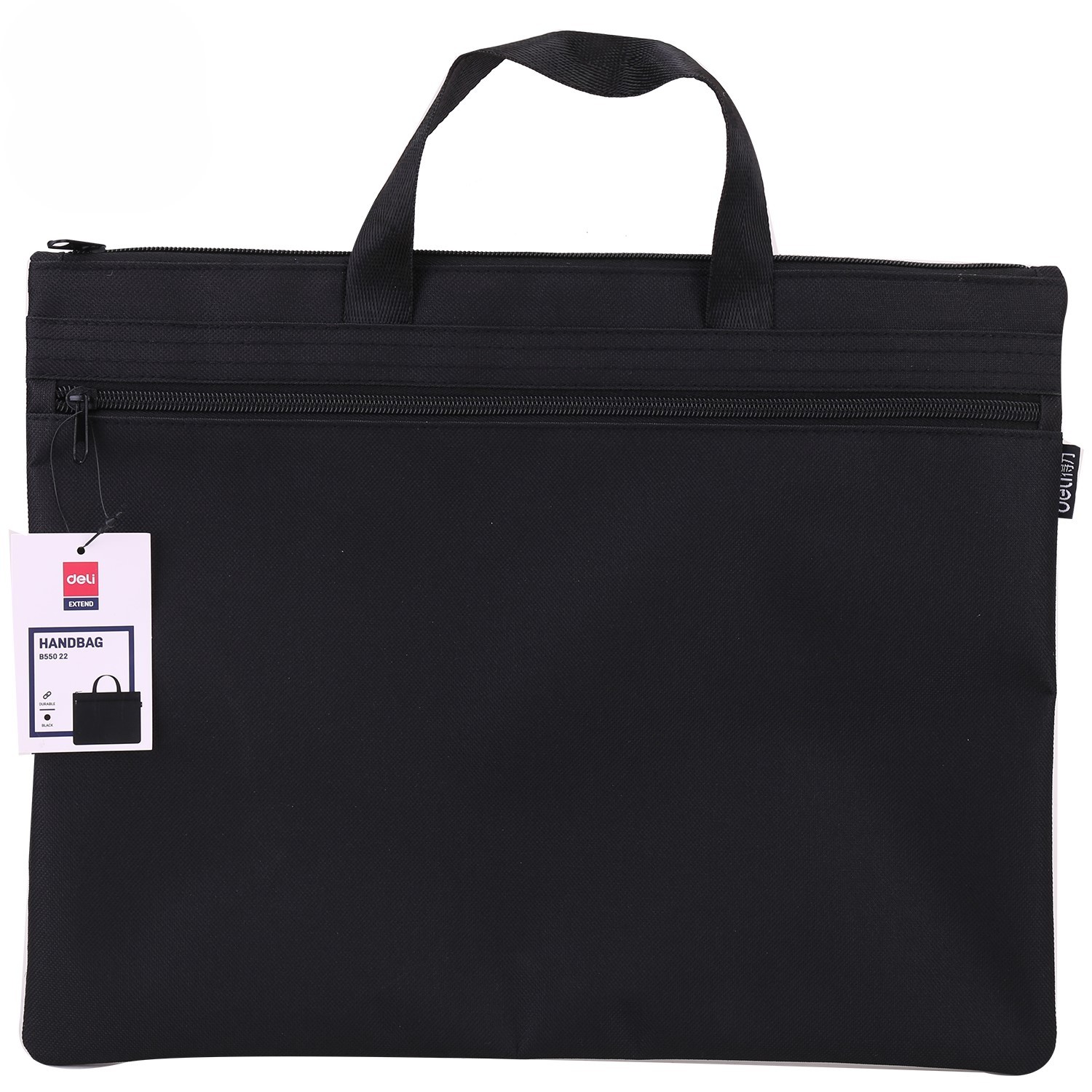 Deli Torba za dokumenta EB55022, Crna