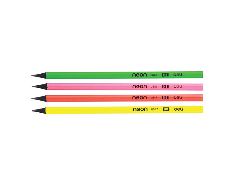 DELI Trougaone grafitne olovke EU54700, HB, 12 komada