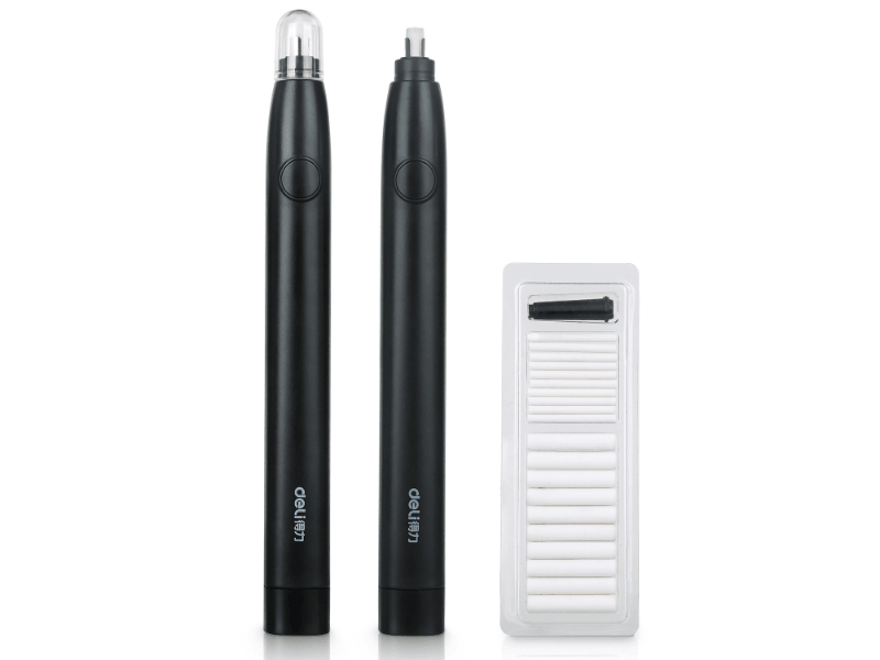 DELI Set električnih gumica 71107, Crni