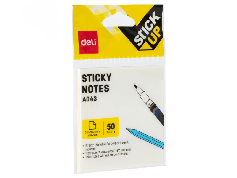 Deli Blok stikeri EA043, 76x76mm, 50 listova