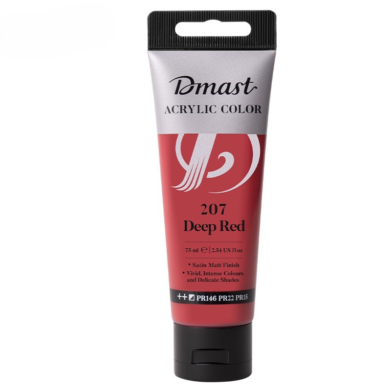 Dmast Akrilna boja Pebeo EC330-DR, 75ml, 207 Deep red