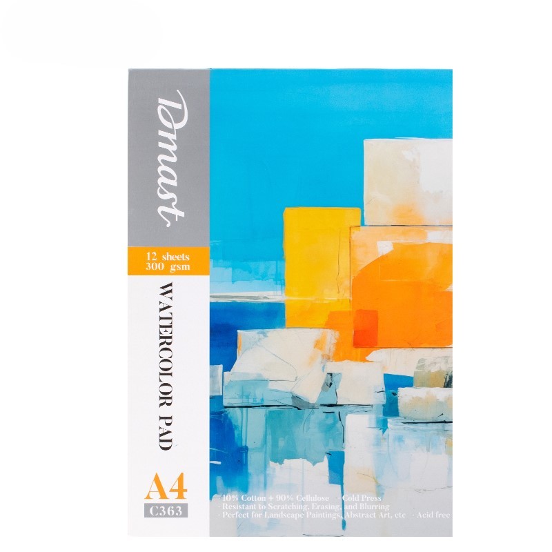 Dmast Blok za crtanje sa vodenim bojama Pebeo EC363A4, 12 listova, 300g