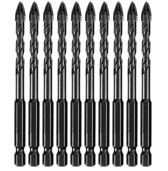 DELI ALATI Burgija za staklo i keramiku EDH-CZZ008-E1, 8mm, 10 komada