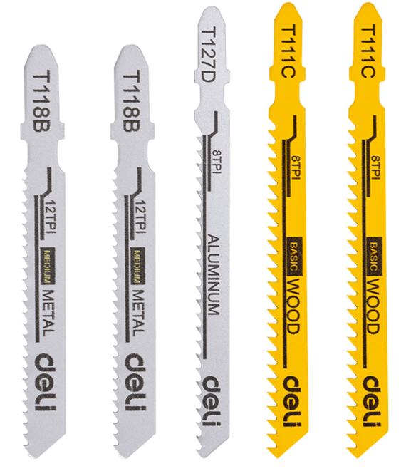 DELI ALATI Set ubodnih testera EDH-QJT005-E1, 5 komada