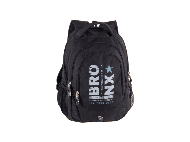PULSE Školski ranac za dečake BLAST BRONX 121966 crni