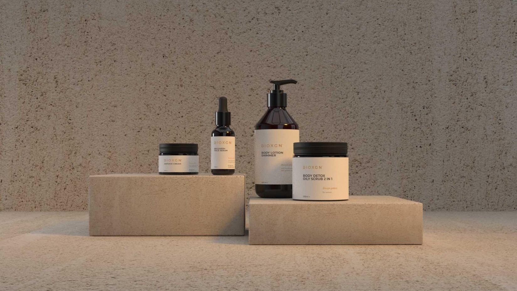 BIOXGN Set Glow beyond age 24k luxe, 4 komada