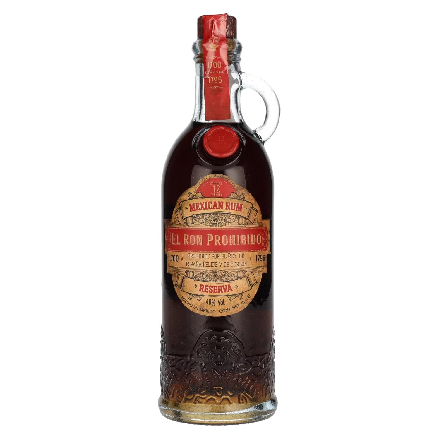 EL PROHIBIDO Rum Habanero 12 godina star alk. 40%, 0.7 l