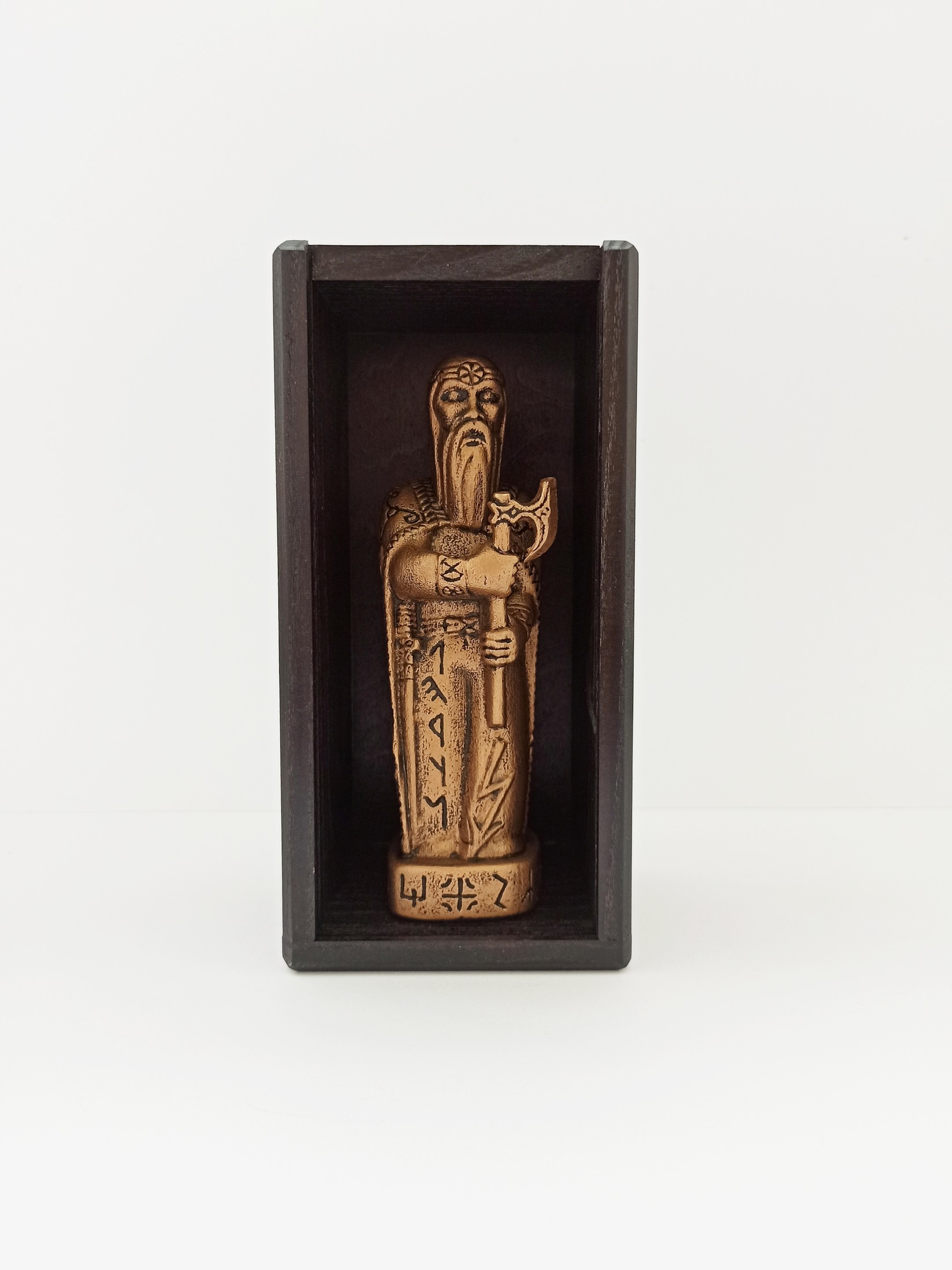 ROD Figura Perun, Mitološka, Boja bronze