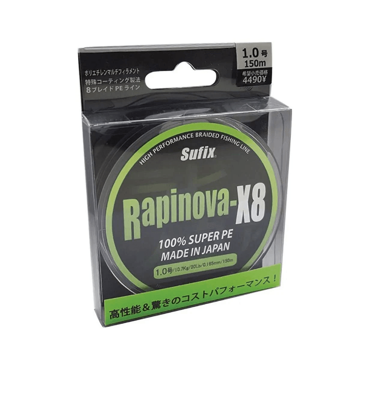 Rapala Struna Rapinova, 150 m, 0.104 mm, Zelena