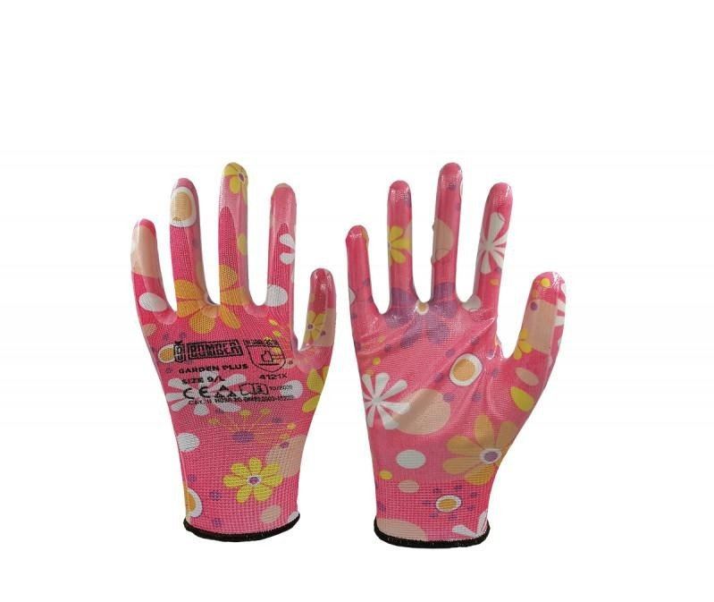 BOMBER Rukavice GARDEN PLUS 9, 12 komada