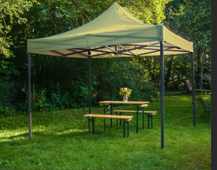 Paviljon Sklopivi, 3x3m, Bež