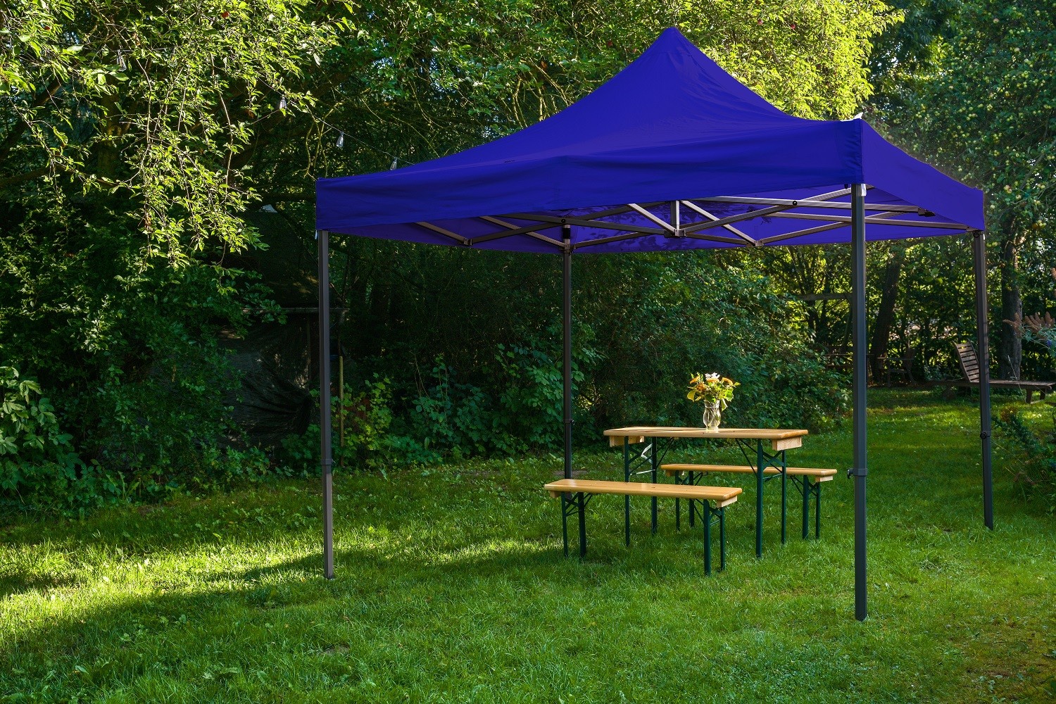 Paviljon, Sklopivi, 3x4.5m, Plavi