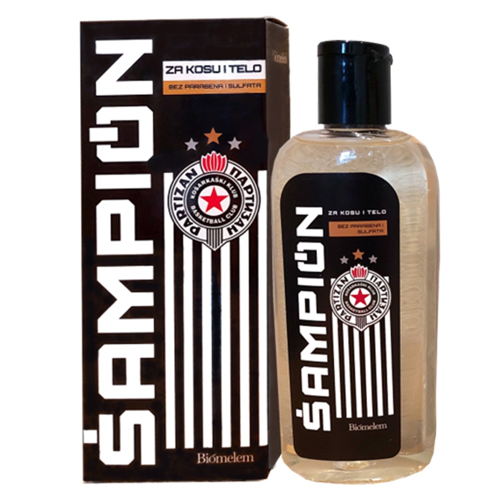 BIOMELEM KK Partizan Šampion Šampon za kosu i telo