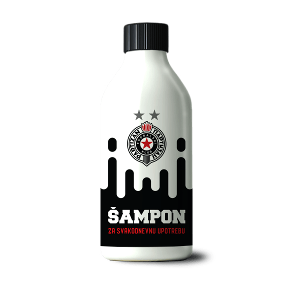 Dr Lukić Partizan Šampon za kosu, 200ml