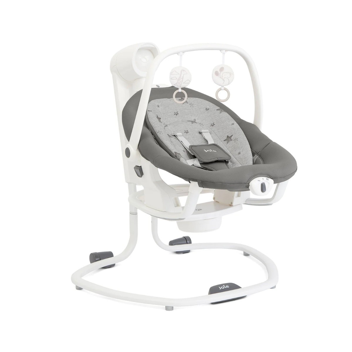 JOIE Njihalica za bebe Serina Cosmo, 2u1, Siva