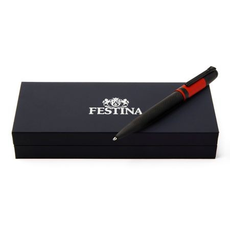 Festina Hemijska olovka Classicals Black edition, Crvena